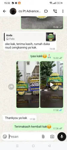 Testimonial Papan Bunga Pernikahan canggu